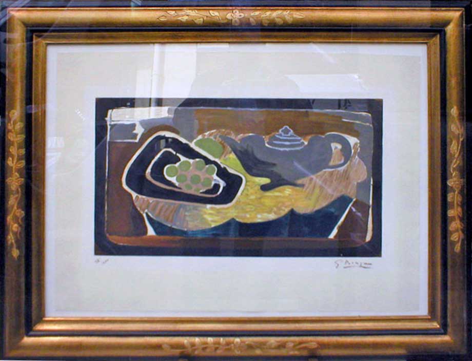 Gravé Louis Philippe or noir (Georges Braque)
