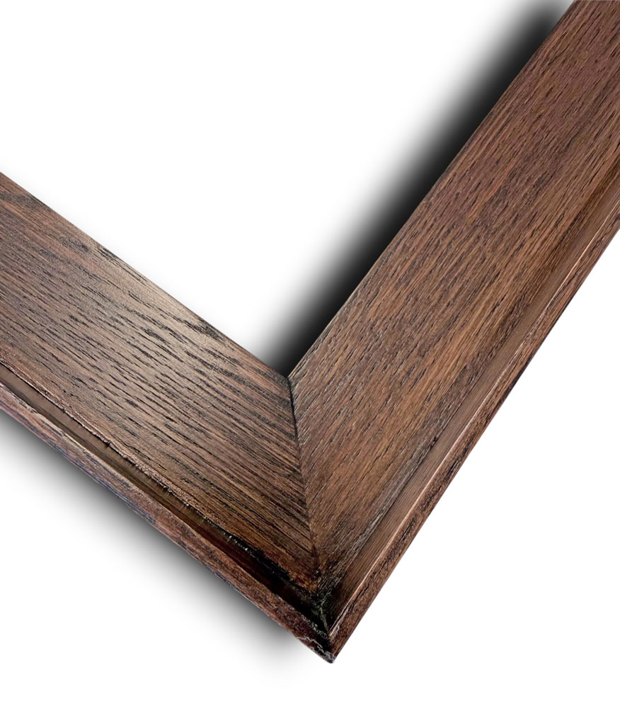 Cassetina Chêne teinté foncé