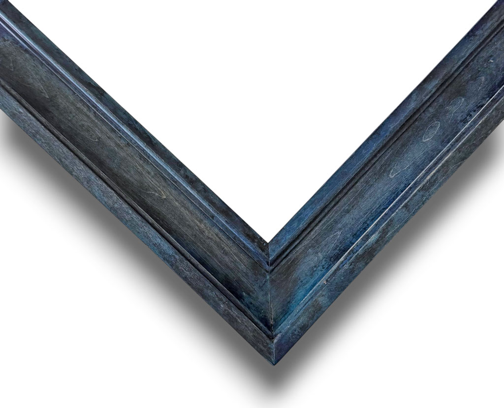 Polynice Bois teinté oleo bleu