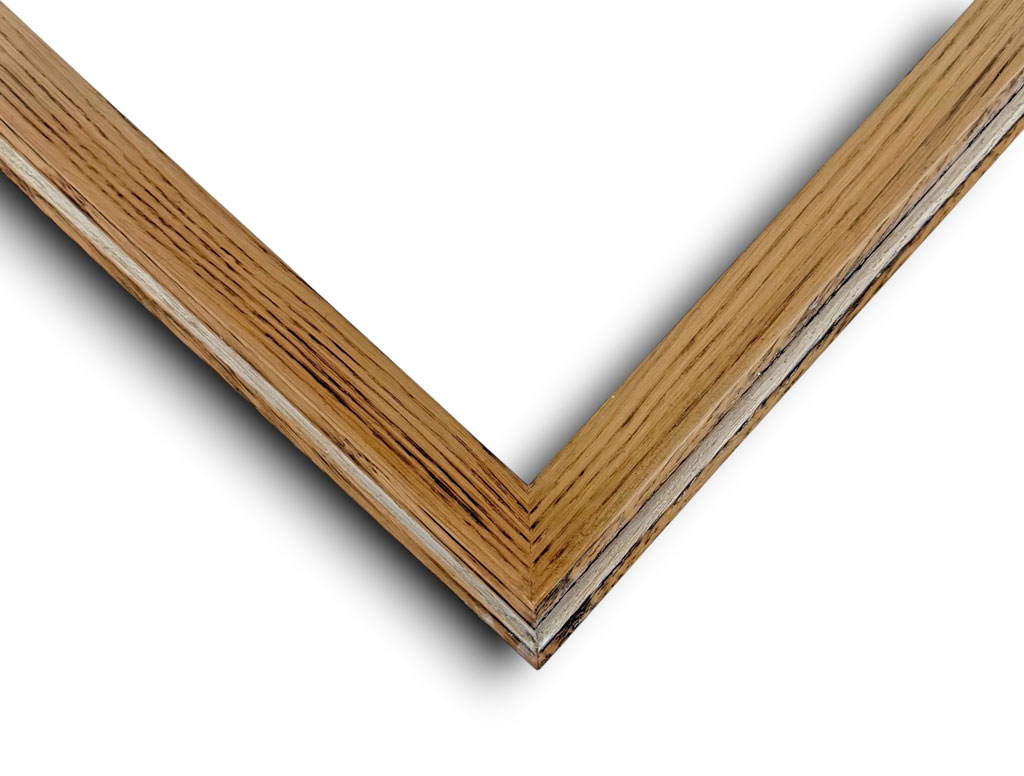 Caisse 45*45 Gorge Chêne brûlé