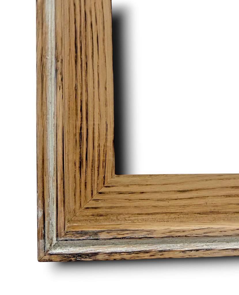 Caisse 45*45 Gorge Chêne brûlé