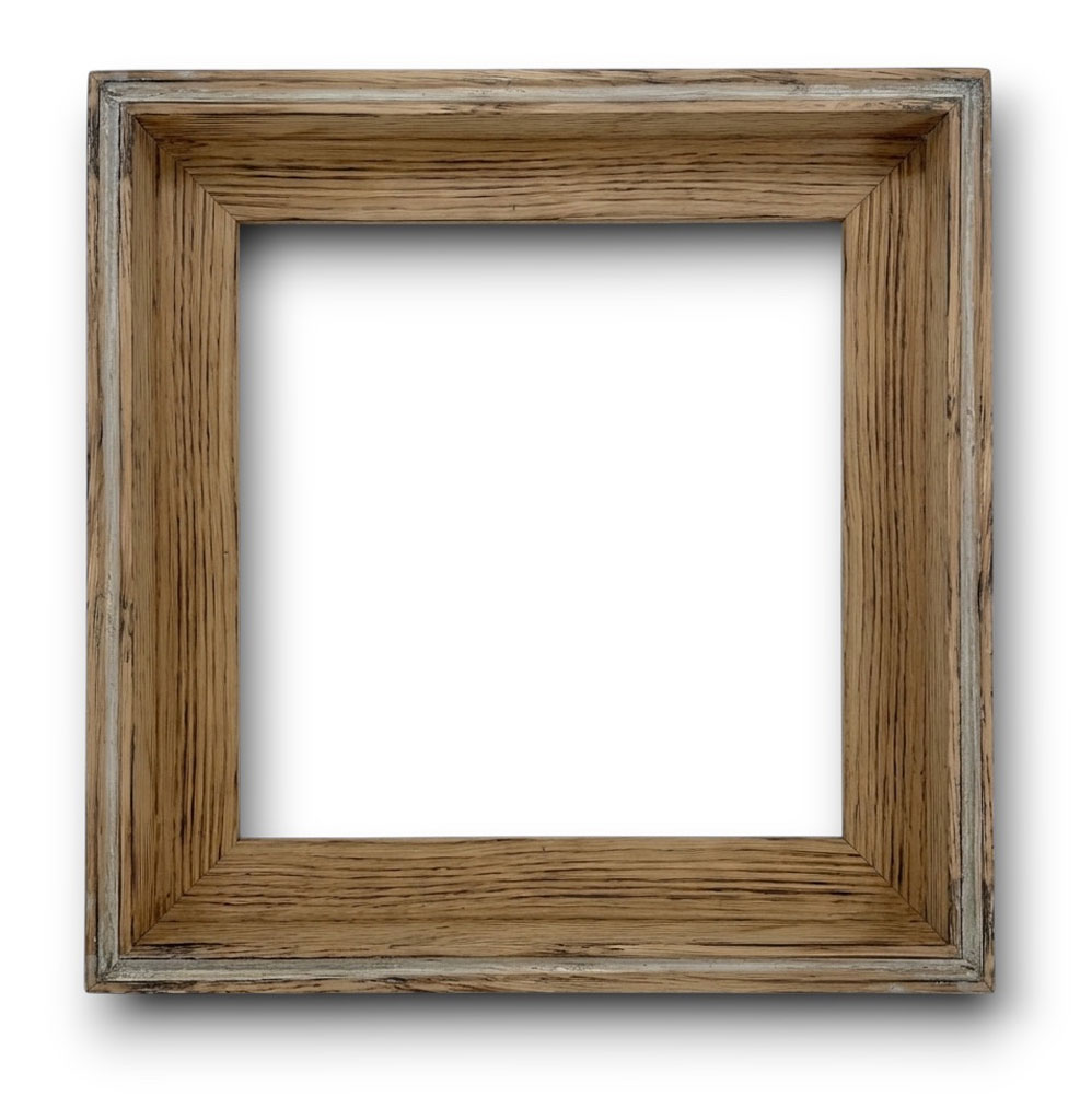 Caisse 45*45 Gorge Chêne brûlé