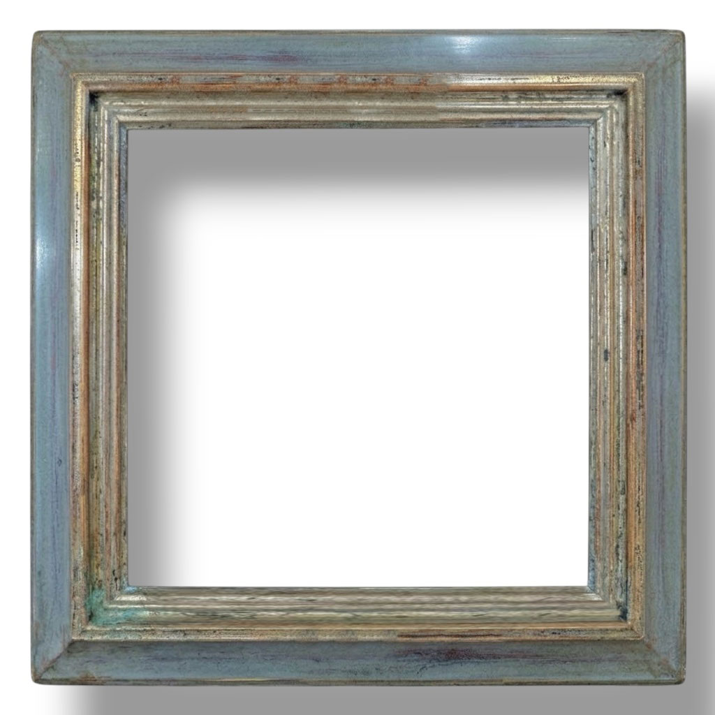 Péléas Vieux bleu boudin argent